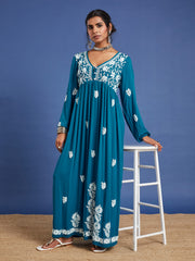 Hand Crafted Chikankari Ethnic Dress