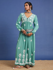 Handcrafted Chikankari Ethnic Dress