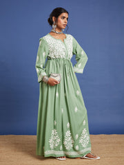 Chikankari Ethnic Dress