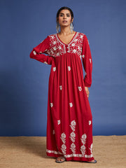 Chikankari Ethnic Dress