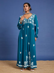 Hand Crafted Chikankari Ethnic Dress