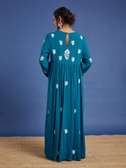 Hand Crafted Chikankari Ethnic Dress