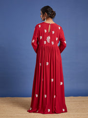 Chikankari Ethnic Dress