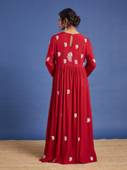 Chikankari Ethnic Dress