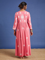 Chikankari Ethnic Dress