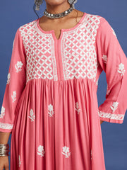 Chikankari Ethnic Dress