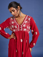 Chikankari Ethnic Dress