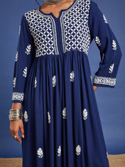 Chikankari Ethnic Dress