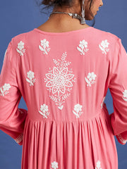 Chikankari Ethnic Dress