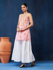 Chikankari Hand Craft Kurti-BPKU020
