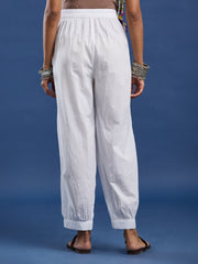 Afgani Style Cotton Chikankari Plazzo