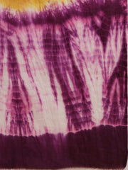 Hand Block Print Purple Color Chikankari Kurta Set