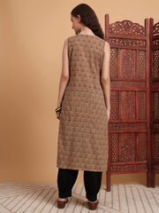 Hand Block Ajrak Print Kurta