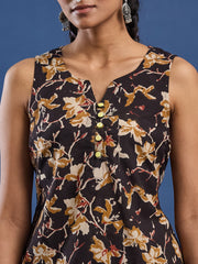 hand Block Print Kurti, Cotton Kurti, Casual and Office Wear, can be style with denim, skirt and plazzo