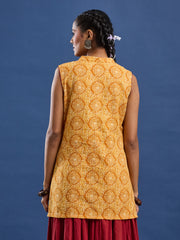 Katha Hand Block Print Kurti-BPKU013