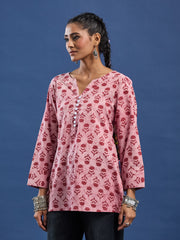 Hand Block Kurti - BPKU015