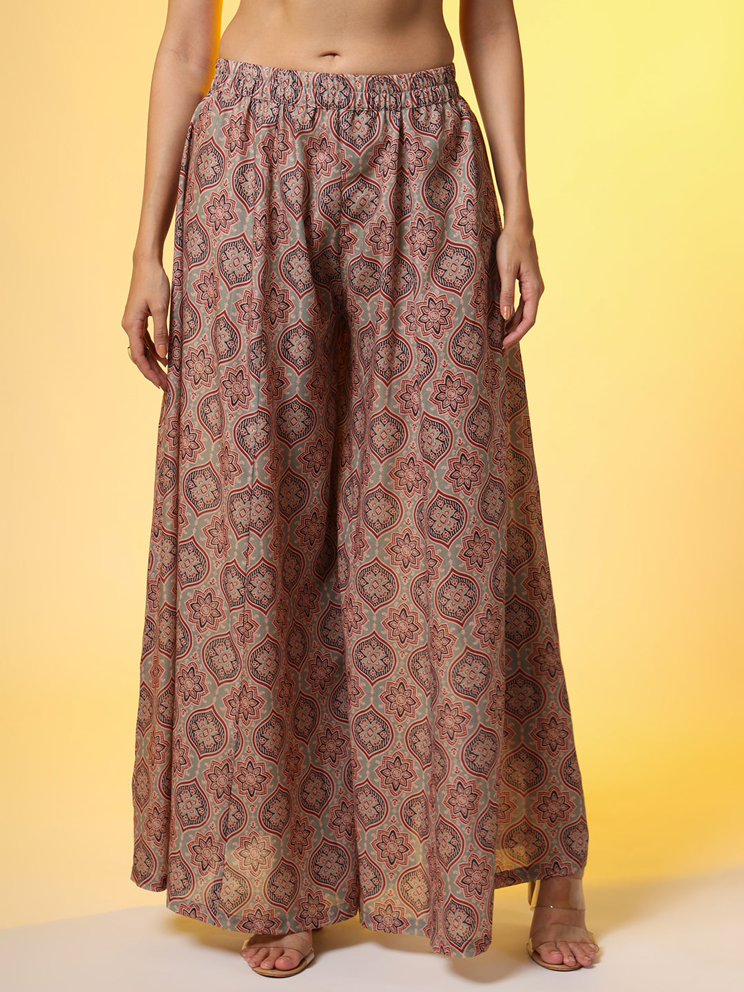 Light Sea Green Hand Embroidery Chikankari Co-Ord Set - Sufiza Lifestyle