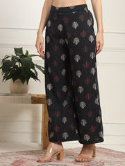 Block Print with Chikankari Kurta and Bottom - Sufiza Lifestyle