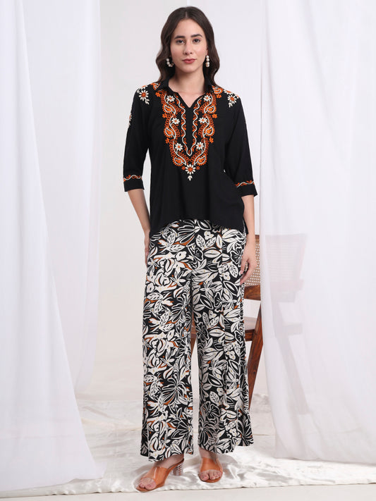 Chinkankari Viscose Rayon Co-ord Set S1002-101