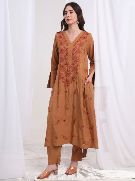 Chinkankari Co-ord Set with Viscose Rayon Co-ord Set S1004-101