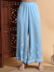 Hand Crafted Chinakari Kalidar kurta Set