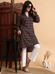 Hand Block Ajrak Print Kurta
