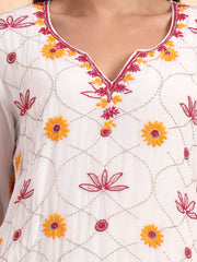 Hand Made Chikankari Premium Zardosi Kurta Set