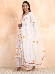 Hand Made Chikankari Premium Zardosi Kurta Set