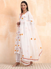 Hand Made Chikankari Premium Zardosi Kurta Set
