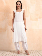 Chanderi Zardosi Highlighted Kurta Set