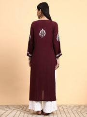 Lucknawi chikankari kurta