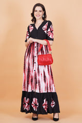 Rayon Full length Gown - Sufiza Lifestyle