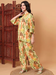 Viscose Rayon Co-ord Set SL-16WCOY-25