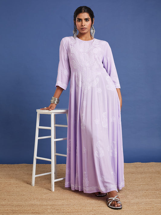 Handcrafted Chikankari Ethnic Dress