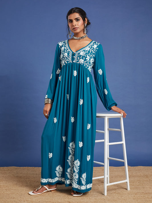 Hand Crafted Chikankari Ethnic Dress