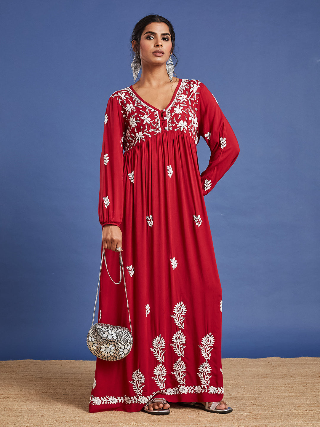 Chikankari Ethnic Dress
