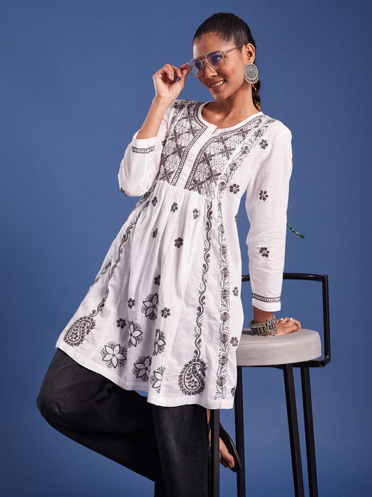 Chikankari Ethnic Dress