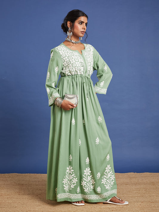 Chikankari Ethnic Dress
