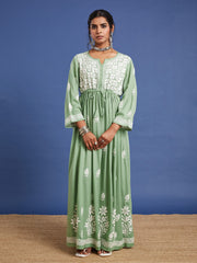 Chikankari Ethnic Dress