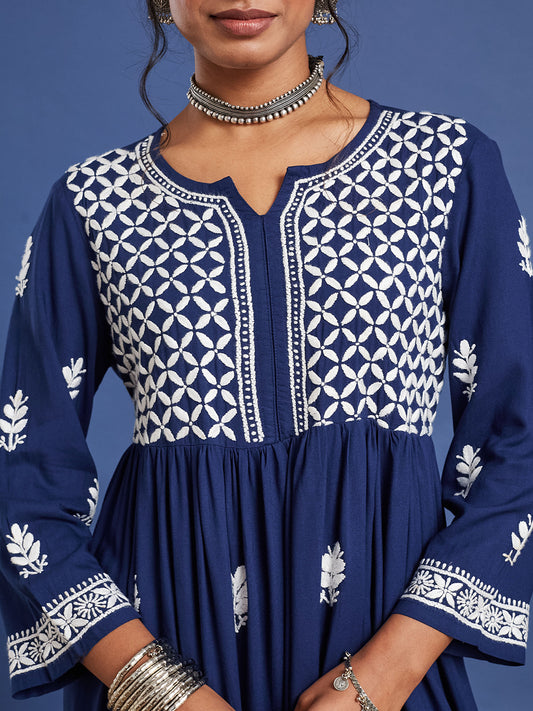 Chikankari  Ethnic Dress