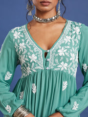 Handcrafted  Chikankari Ethnic Dress
