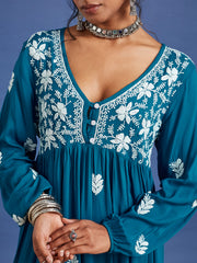 Hand Crafted Chikankari Ethnic Dress