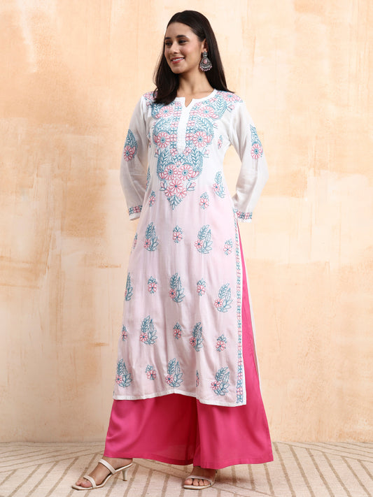 Chikankari Handcrafted Kurta