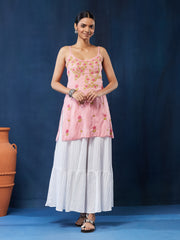 Chikankari Hand Craft Kurti-BPKU020