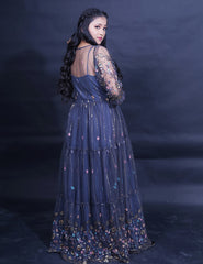 A-line Ruffle Gown - Sufiza Lifestyle