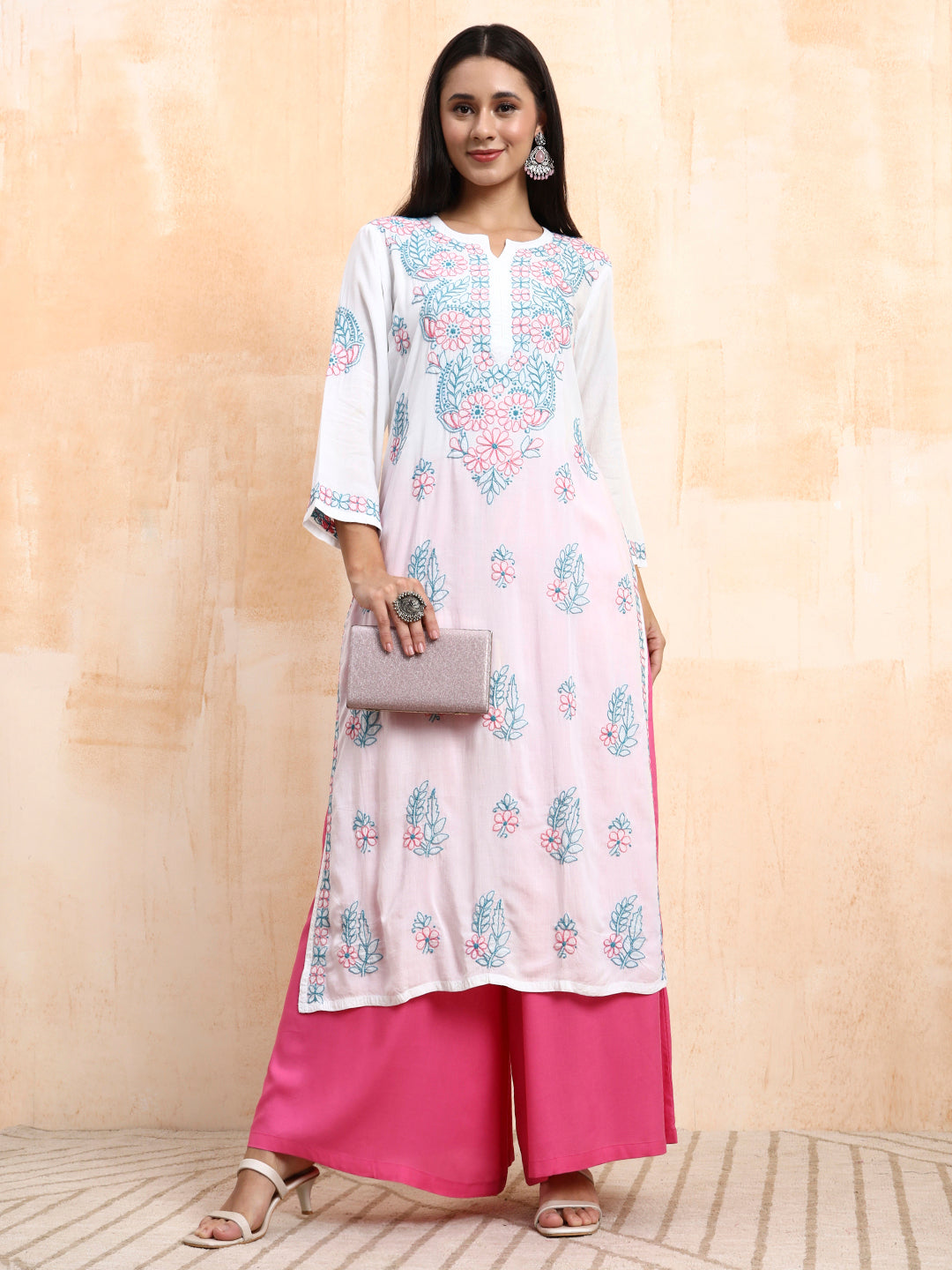 Chikankari Handcrafted Kurta