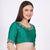 Raw Silk Green Hand Embroided Blouse