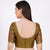 Silk Olive Green Hand Embroided  Blouse