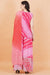 Pink Lehariya Print zardozi Neck Hand Embroidery