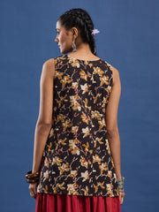 hand Block Print Kurti, Cotton Kurti, Casual and Office Wear, can be style with denim, skirt and plazzo